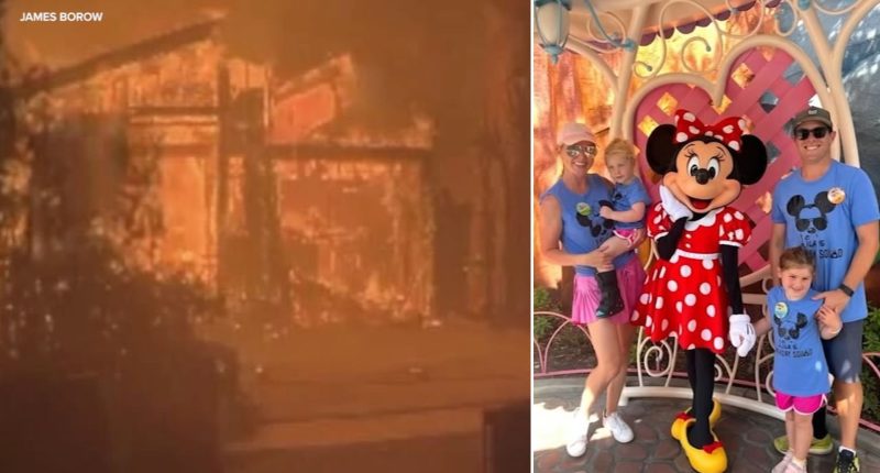 Pacific Palisades man watches family home burn remotely from his Tesla cameras