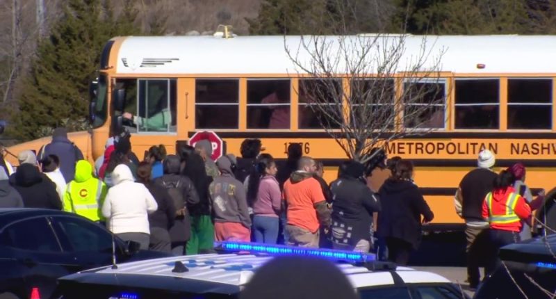 Parents rush to reunification center after shooting at Antioch High School
