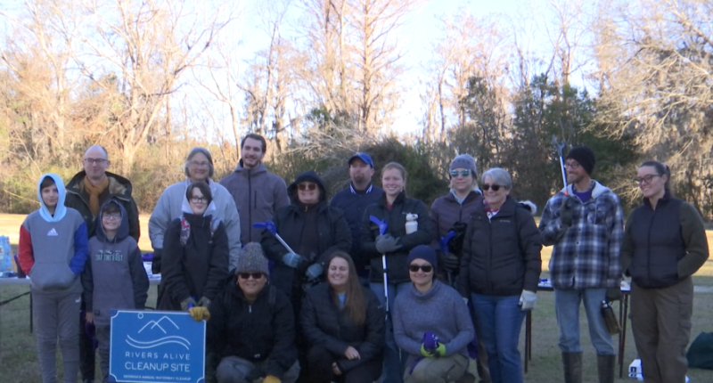 Phinizy Swamp Nature Park holding Rivers Alive cleanup event
