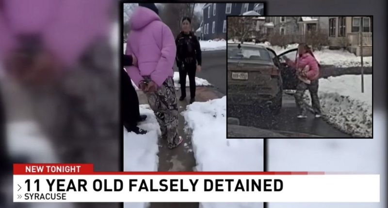 Police handcuff 11-year-old after mistaking her for suspect