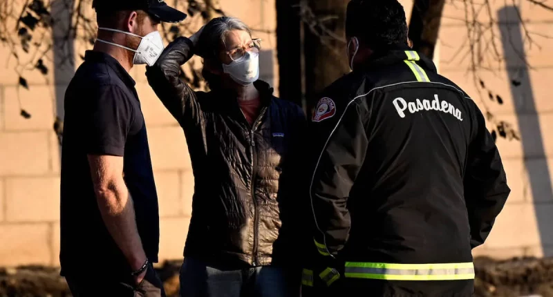 Prince Harry Confused Without Meghan Before Another Photo Op in Area of LA Devastated By Wildfires