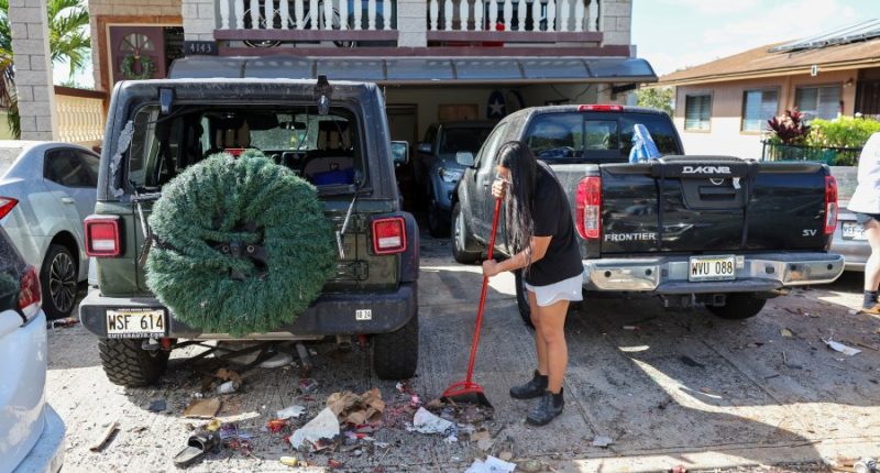Rescuers find gruesome scene at a Honolulu home after a fireworks blast kills 3, injures over 20