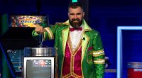 Retired Eagles great Jason Kelce tries his hand as a late-night talk show host