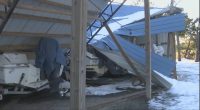 Richmond Hill boat shed collapses under weight of ice