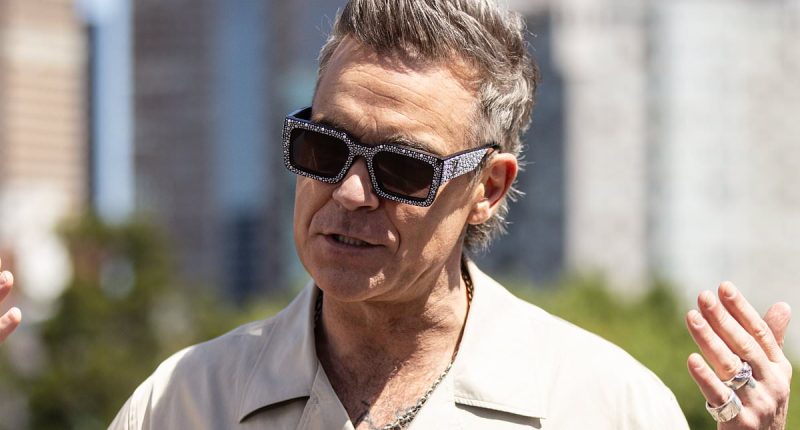 Robbie Williams slams ABC for criticism over biopic promotion