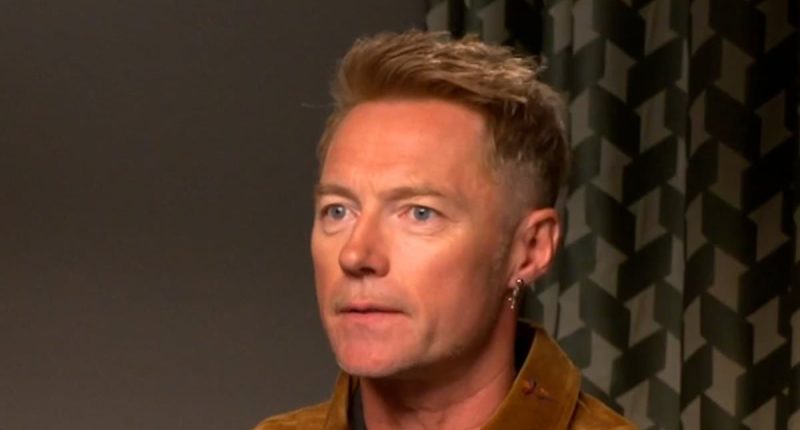 Ronan Keating hurt so badly by Boyzone documentary he was left 'on the floor in a mess' - recounting 'very difficult' times at hands of Louis Walsh on Good Morning Britain