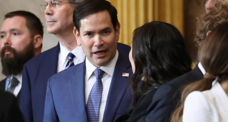 Rubio set for swift confirmation as secretary of state on Inauguration Day