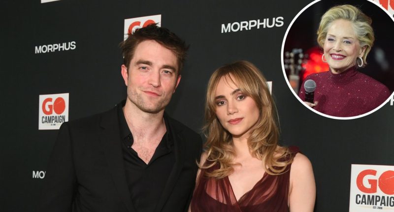 Sharon Stone Hints That Suki Waterhouse, Robert Pattinson Are Married