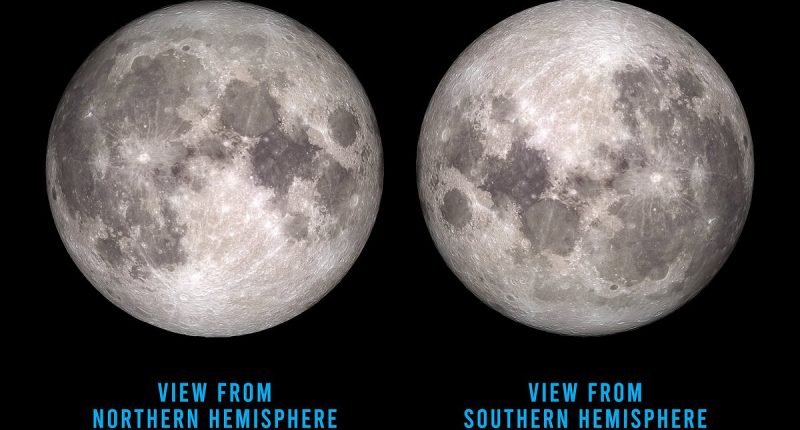 Social media users are BAFFLED after learning that the moon looks different from other countries