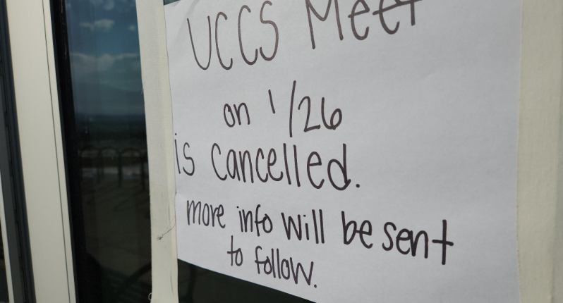 Fatal track and field accident at UCCS fieldhouse