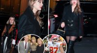 Taylor Swift dines with BFF Ashley Avignone, her parents in NYC ahead of Travis Kelce’s playoffs game