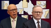 Peter Dutton, Anthony Albanese, and the closest seats heading into the federal election.