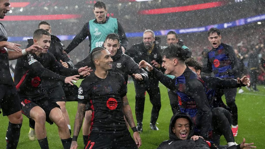 The craziest Champions League game of all time? Barcelona seal stunning 5-4 comeback win over Benfica in last minute after bizarre goals, a red card, chaos and controversy