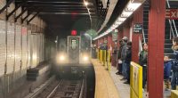 The man pushed onto New York's subway tracks says he will ride again