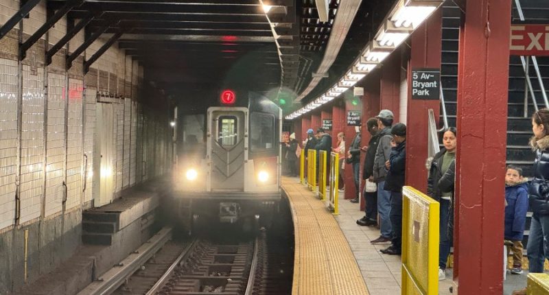 The man pushed onto New York's subway tracks says he will ride again