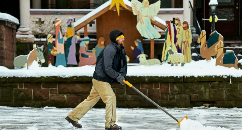 The next round of bitter cold and snow will hit the southern US