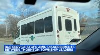 Thornton Township stops bus service for senior citizens amid government shutdown as Tiffany Henyard, trustees remain at stalemate