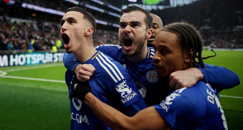 Tottenham 1-2 Leicester: Pressure grows on Ange Postecoglou as Spurs lose their fourth game in a row - as Foxes come from behind to climb out of the bottom three