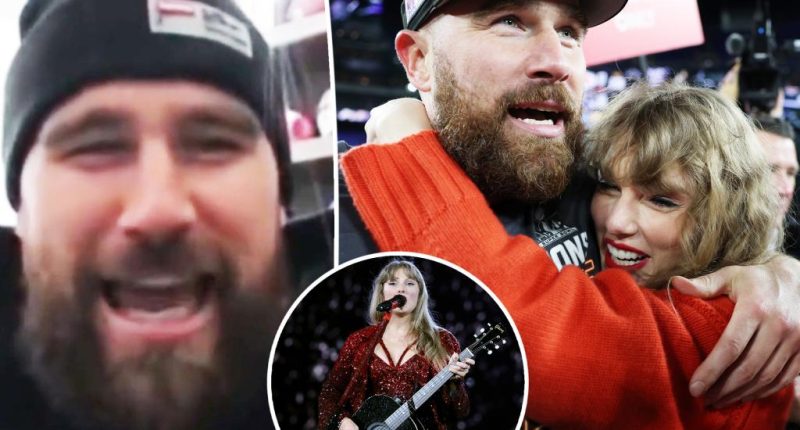 Travis Kelce plays coy when asked about new Taylor Swift music: ‘I’m here to support’