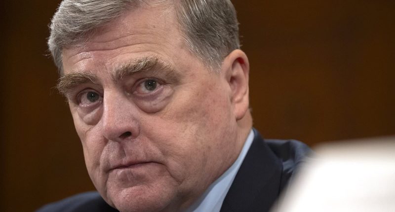 Trump Defense Secretary Pete Hegseth to remove Mark Milley's security detail and warns he faces demotion in retirement