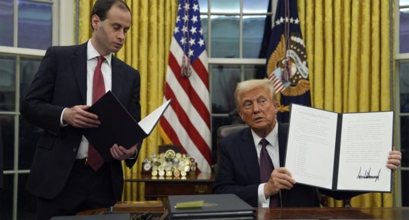 Trump pardons nearly all Jan. 6 rioters on first day of presidency 