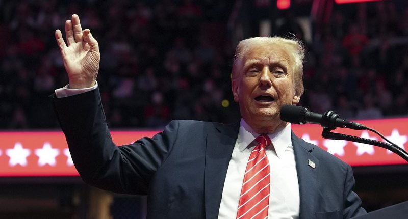 Trump promises up to 200 executive actions and issues warning to migrants at fired-up inauguration rally