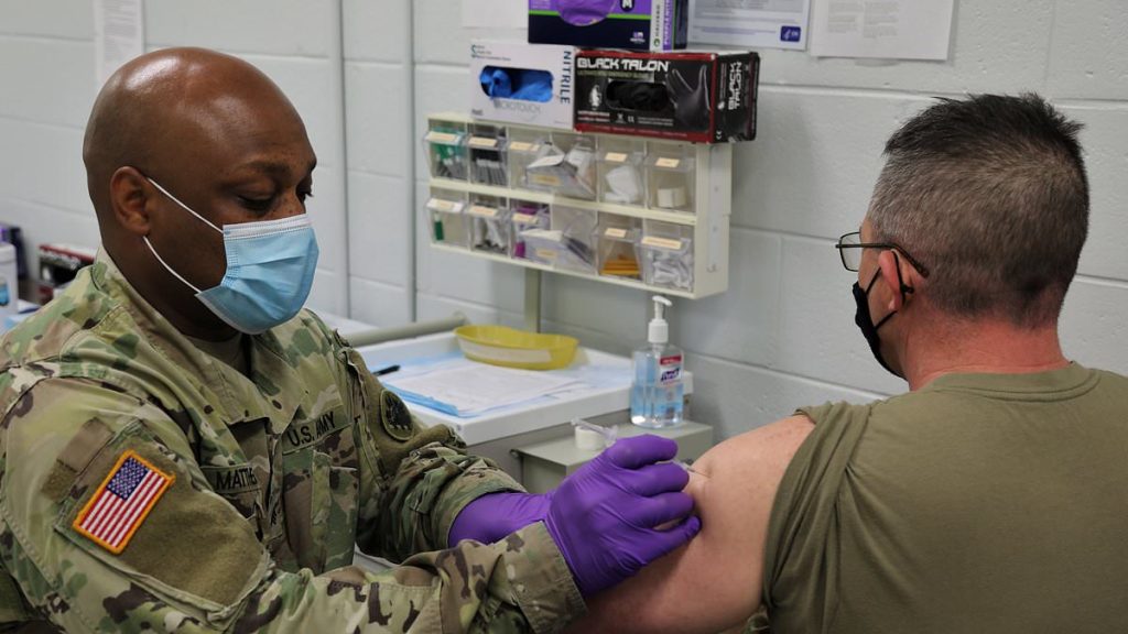 Trump to reinstate troops thrown out for not getting the Covid vaccine