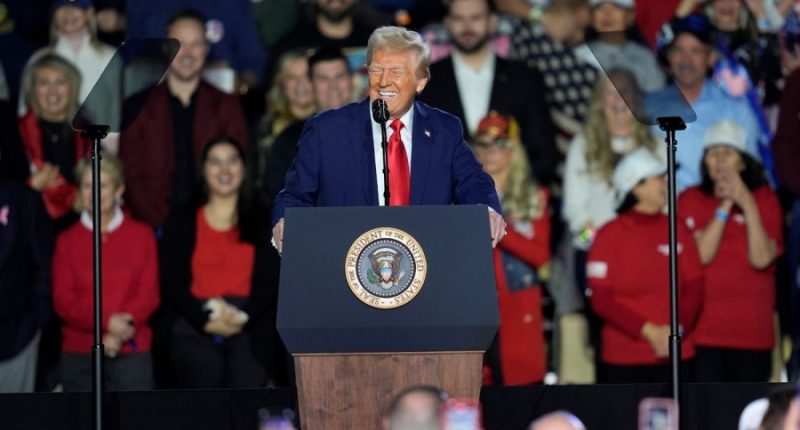 Trump touts 'no-tax-on-tips' plan in Nevada victory lap