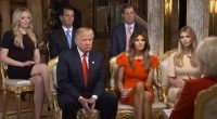 Trump's family circle has a different look as he returns to the White House