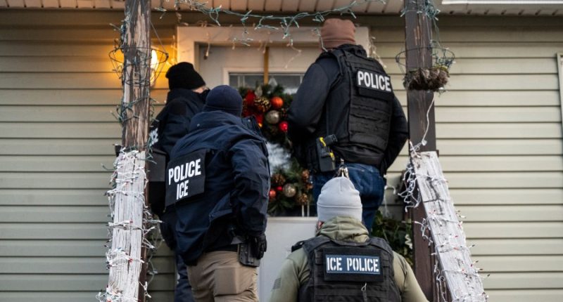 Trump's top immigration officials oversee raids in Chicago