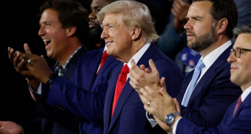 Tucker Carlson's son joins Vance's press office