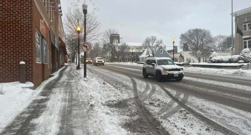 VDOT crews respond to snow-covered roads throughout Southwest Virginia