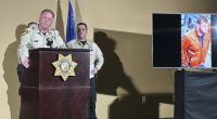 Las Vegas Metropolitan Police Department Sheriff Kevin McMahill speaks during a press conference regarding developments of a New Year's Eve truck explosion Friday, Jan. 3, 2025 in Las Vegas. (AP Photo/Rio Yamat)