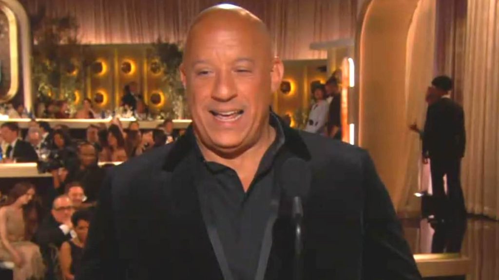 Vin Diesel and Dwayne Johnson have awkward encounter at Golden Globes
