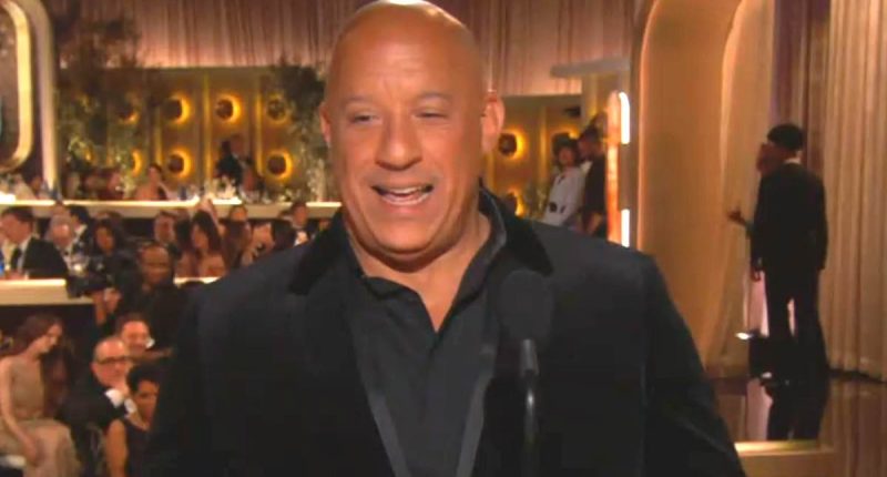 Vin Diesel and Dwayne Johnson have awkward encounter at Golden Globes