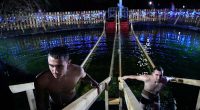 Warm weather threatens Epiphany ice water plunges for Russia's Orthodox Christians