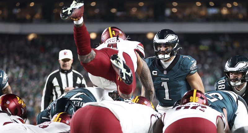 Washington Commanders warned referees can 'award a score' after 4 penalties near goal line in loss to Philadelphia Eagles