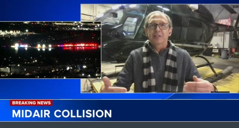 Washington DC plane crash: Aviation expert discusses deadly midair collision between passenger jet, military helicopter