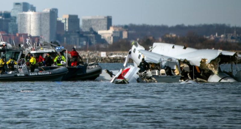 What caused the midair collision over DC?
