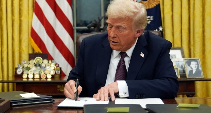 What did Trump keep — and ditch — from Biden's Oval Office decor?