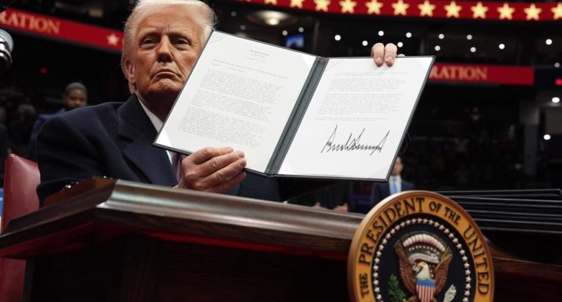 What has Trump done so far? Extensive list of the executive orders he's signed