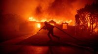 What is the 'ember cast' of the LA wildfires?