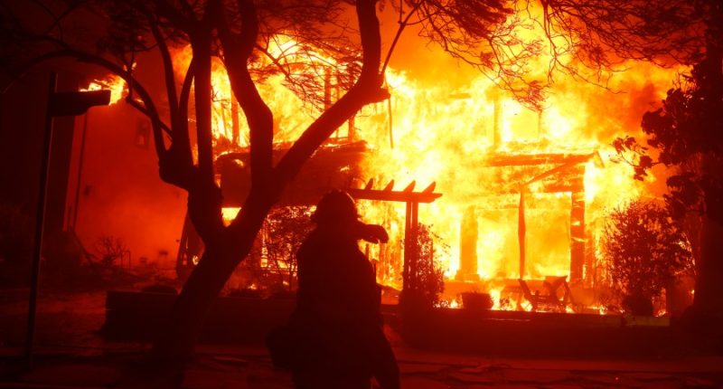 Where does Palisades Fire rank among worst in California history?