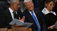 Barack Obama and Donald Trump