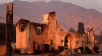 Wildfires continue to rage in L.A. as families consider rebuilding