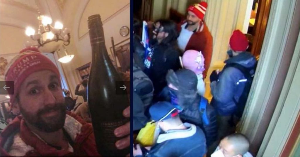 Wine chugging Jan. 6 rioter rejects 'bully' Trump's pardon
