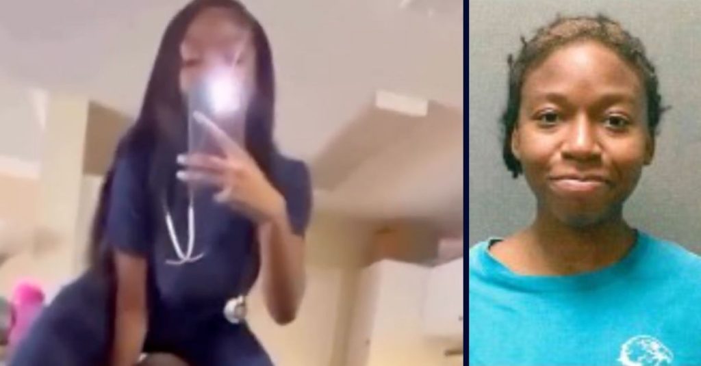 Woman hit with felony for twerking on disabled person's head