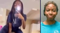 Woman hit with felony for twerking on disabled person's head