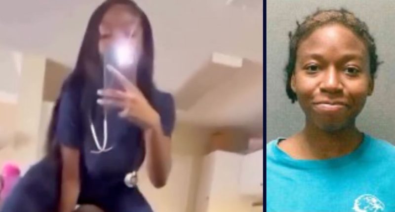 Woman hit with felony for twerking on disabled person's head