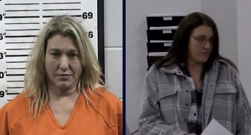 Woman who dragged husband's body with truck pleads guilty